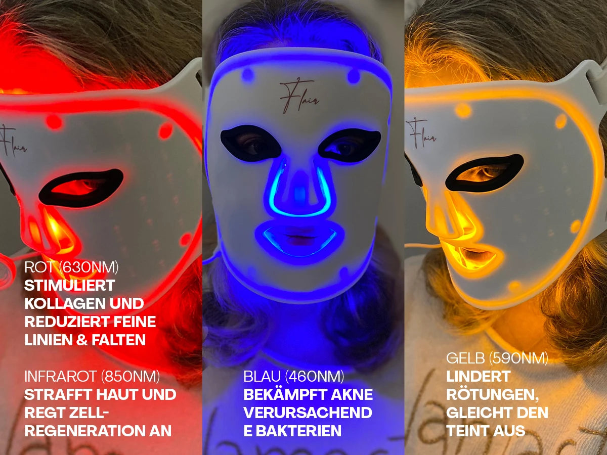 Flair LED Lichttherapie-Maske